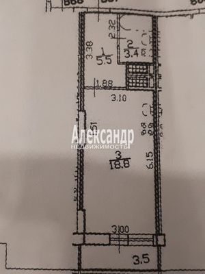 Объект по адресу Санкт-Петербург г, Рыбацкий пр-кт, д. 18к2