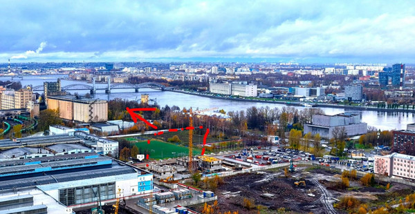 Объект по адресу Санкт-Петербург, Обуховской Обороны пр-кт, 51БС 