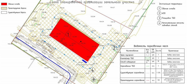 Объект по адресу Москва, Проектируемый 5274 проезд, вл1с5 