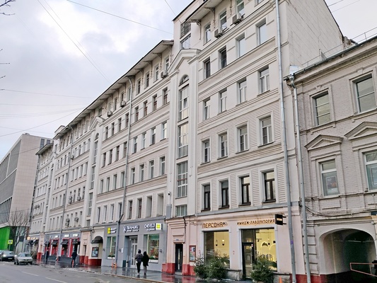 Объект по адресу Москва г, Красина ул, д. 7стр1