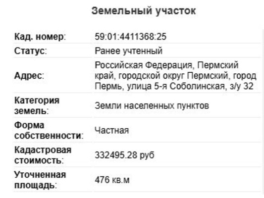 Объект по адресу Москва, 5-я Соболинская ул 