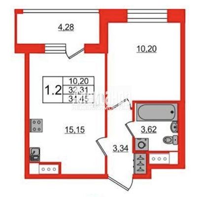 Объект по адресу Санкт-Петербург, Дальневосточный пр-кт, 23 