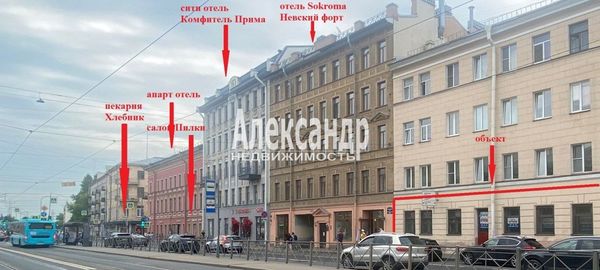 Объект по адресу Санкт-Петербург г, Лиговский пр-кт, д. 247
