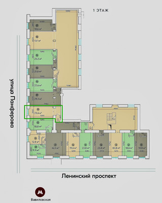 Объект по адресу Москва, Ленинский пр-кт, 81 