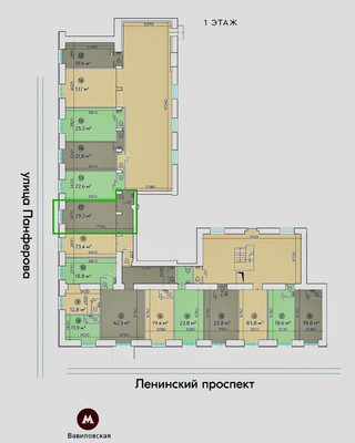 Объект по адресу Москва, Ленинский пр-кт, 81 