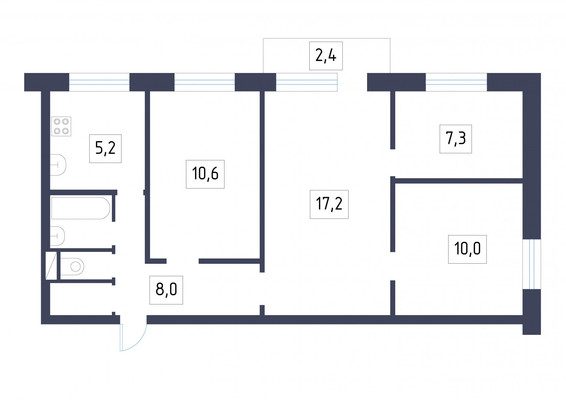 Объект по адресу Ленинградская обл, Всеволожский р-н, Вокка ул, д. 12к1