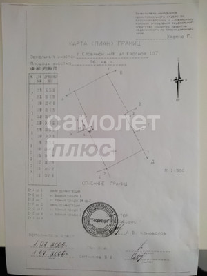 Объект по адресу Москва, Красная ул, 107 