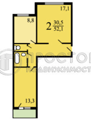 Объект по адресу Москва г, Загорьевский проезд, д. 5к1