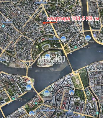 Объект по адресу Санкт-Петербург, Кронверкская ул, 17/1 