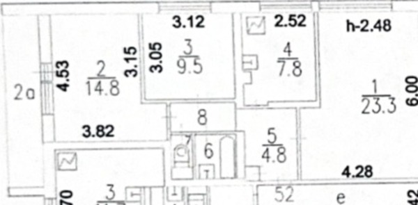 Объект по адресу Москва г, Озёрная ул, д. 23к1