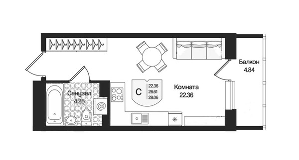 Объект по адресу Москва, Альпийский проезд, 20/7 