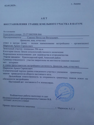 Объект по адресу Краснодарский край, Анапский р-н, Куток х, Летняя ул