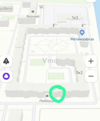 Объект по адресу Московская обл, Зенино ЖК Самолёт мкр, Камова ул, д. 5к2