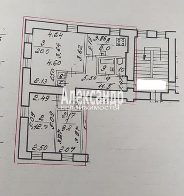 Объект по адресу Санкт-Петербург, Жуковского ул, 36к2 