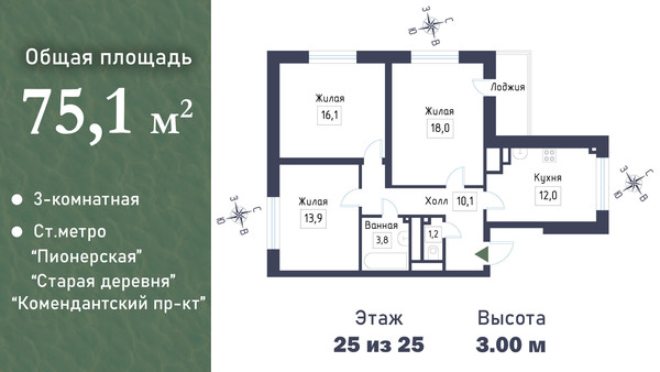 Объект по адресу Санкт-Петербург г, Плесецкая ул, д. 16
