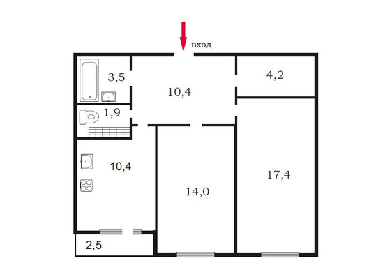 Объект по адресу Санкт-Петербург, Светлановский пр-кт, 103А 