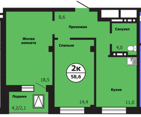 Объект по адресу Красноярский край, Свердловский р-н, Лесников ул, д. 49