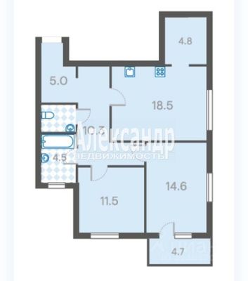 Объект по адресу Санкт-Петербург г, Парголово п, Кооперативная (Торфяное) ул, д. 5к2