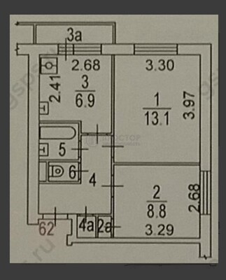Объект по адресу Москва г, Студенческая ул, д. 17