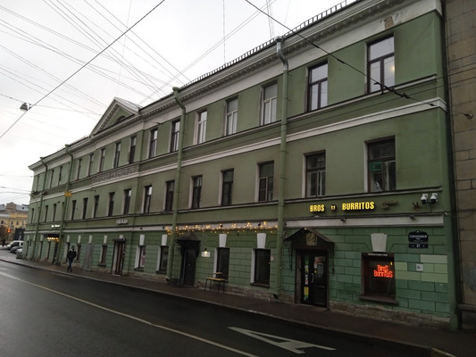 Объект по адресу Санкт-Петербург, Гороховая ул, 57А 