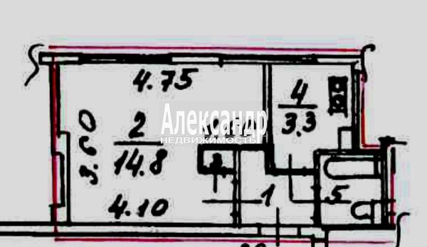 Фото квартиры по адресу Санкт-Петербург, Магнитогорская ул, 95 
