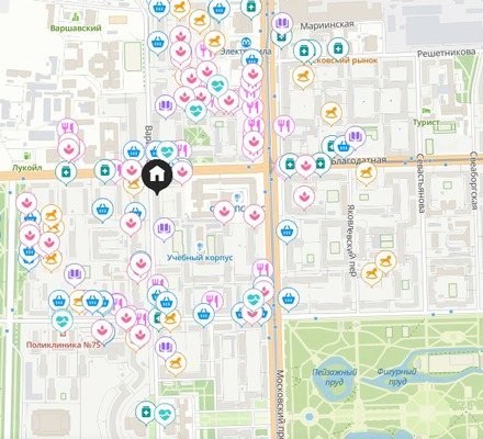 Объект по адресу Санкт-Петербург, Варшавская ул, 22А 