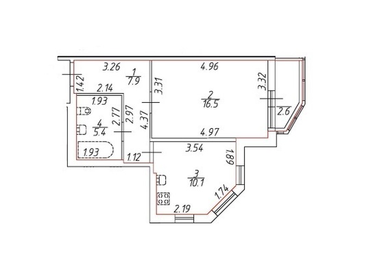 Объект по адресу Москва, Заречная ул, 11к6 стр 1 