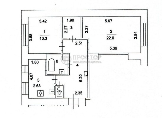 Объект по адресу Москва г, Ленинградский пр-кт, д. 2