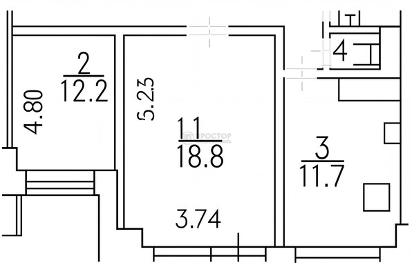 Объект по адресу Москва г, Калужская пл, д. 1к1