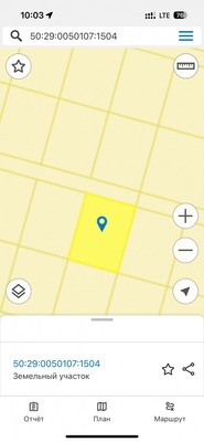 Объект по адресу Москва, Михеевская долина тер 