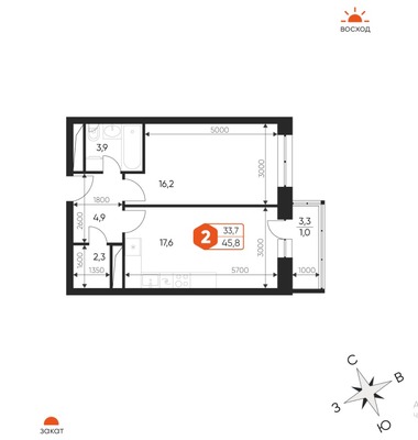Объект по адресу Москва, Проектная (Гагарина мкр.) ул, 9Ас3 