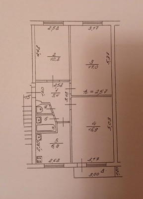 Фото квартиры по адресу Москва, Молодежная ул, 17 