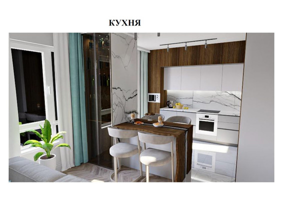 Фото квартиры по адресу Московская обл, Нагорное п, Полковника Романова ул, д. 7к1