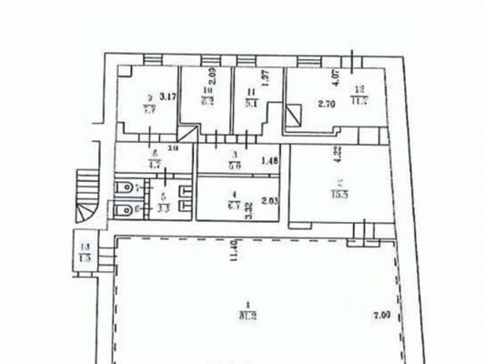 Объект по адресу Москва, Бауманская ул, 44 1 