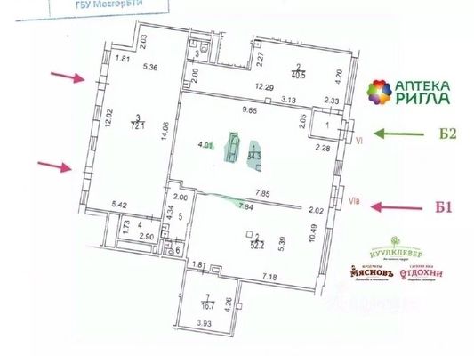 Объект по адресу Москва г, Сретенка ул, д. 9