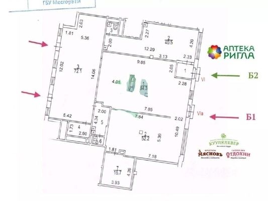 Объект по адресу Москва г, Сретенка ул, д. 9