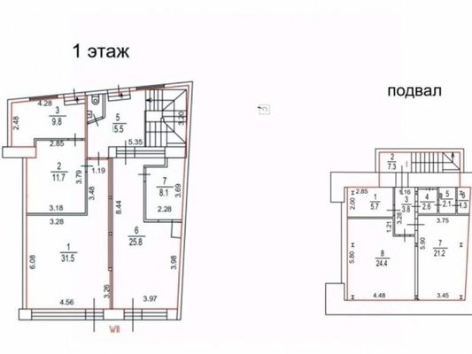 Объект по адресу Москва г, Серпуховская Б. ул, д. 8/7