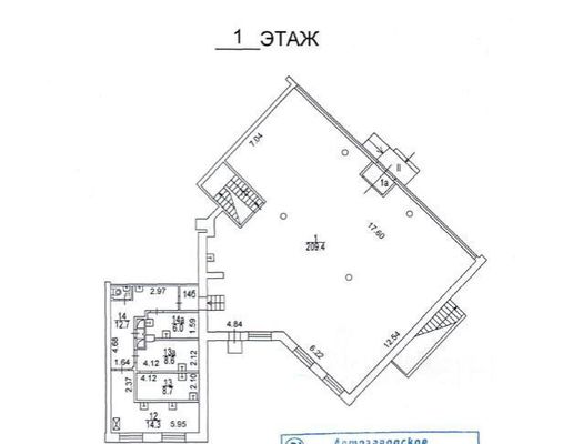 Объект по адресу Москва, Спартаковская ул, 18 1 