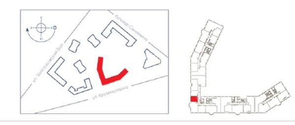 Объект по адресу Москва, Крузенштерна ул, 3к1 