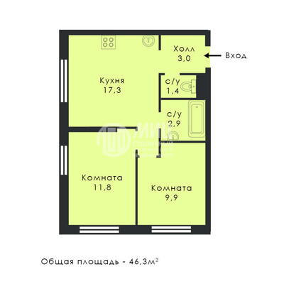 Объект по адресу Москва г, Нижние Поля ул