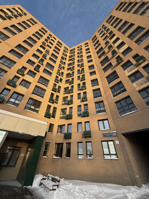 Фото квартиры по адресу Москва, Заводская ул, 45к10 