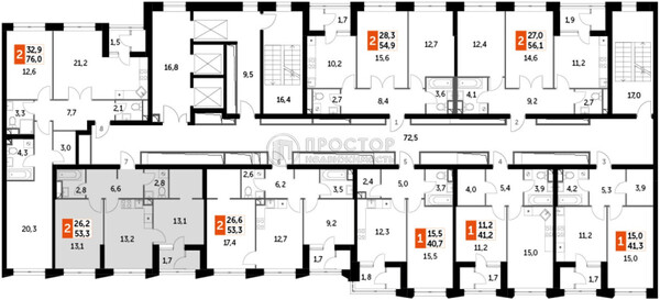 Фото квартиры по адресу Москва г, Строительный проезд, д. 9