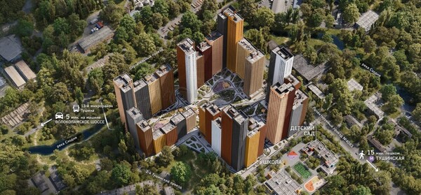 Фото квартиры по адресу Москва г, Строительный проезд, д. 9