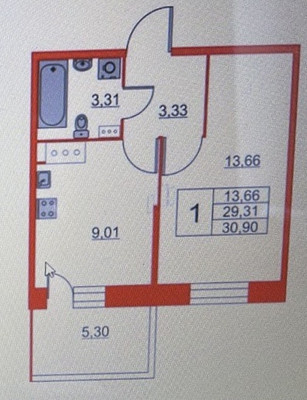 Объект по адресу Ленинградская обл, Всеволожский р-н, Солнечная ул, д. 10к1