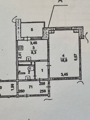 Фото квартиры по адресу Москва, Циолковского ул, 3а 
