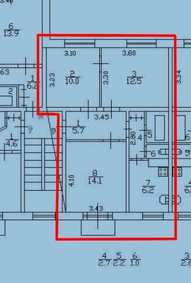 Фото квартиры по адресу Санкт-Петербург г, Тазаева ул, д. 6