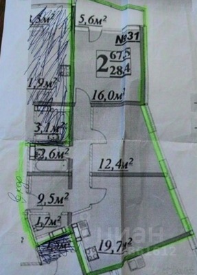 Объект по адресу Краснодарский край, Анапский р-н, Парковая ул, д. 60к4