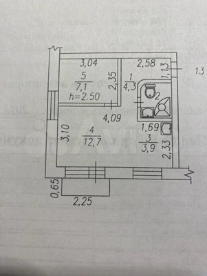 Фото квартиры по адресу Москва, Ленина (Кузнецкий р-н) ул, 27 