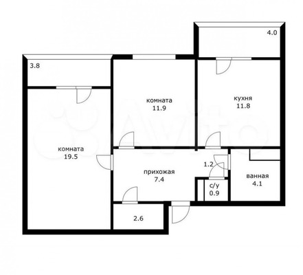 Объект по адресу Москва, им. Героя Аверкиева А.А. ул, 26 