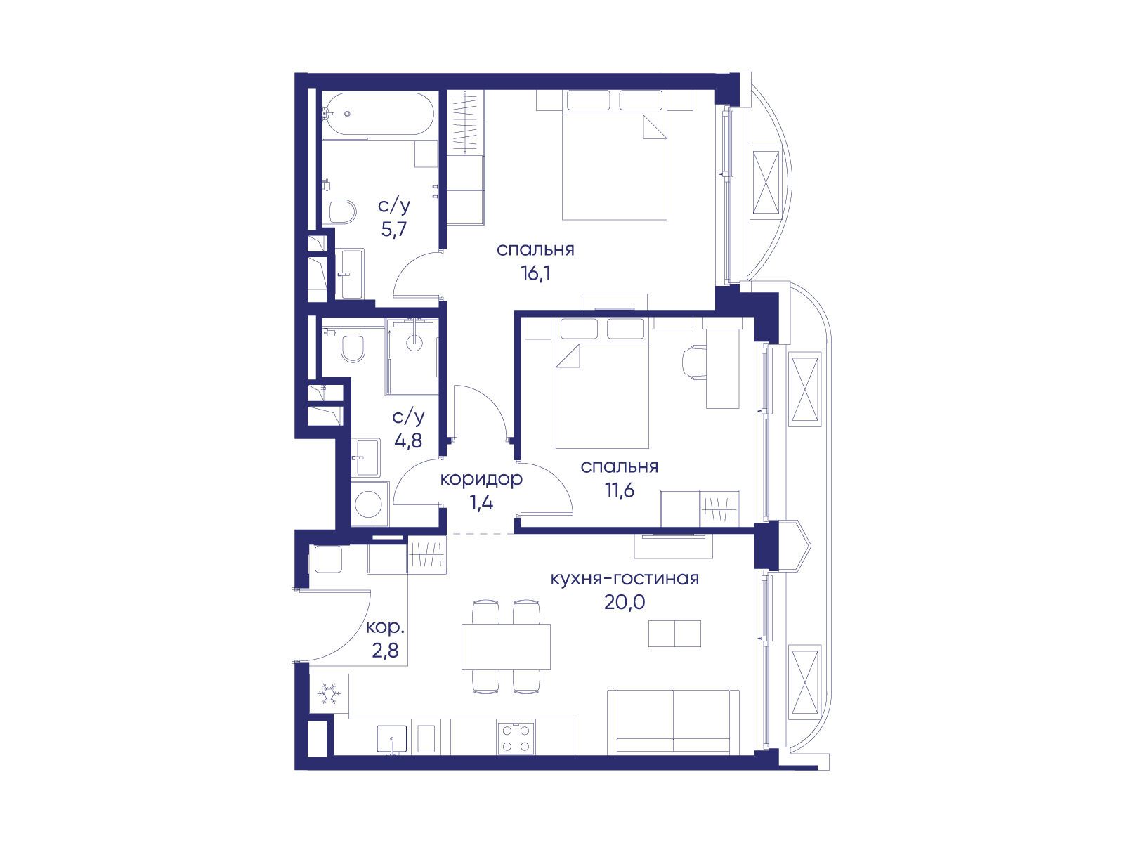 Объект по адресу Москва, ул. Нижние Мнёвники, земельный участок 62В, корпус 1 